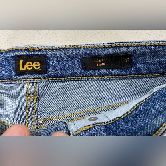 Lee Vintage Modern High Rise Flare Jeans 27x33 NWT Stretch Denim. Lot of 2 - Picture 10 of 16